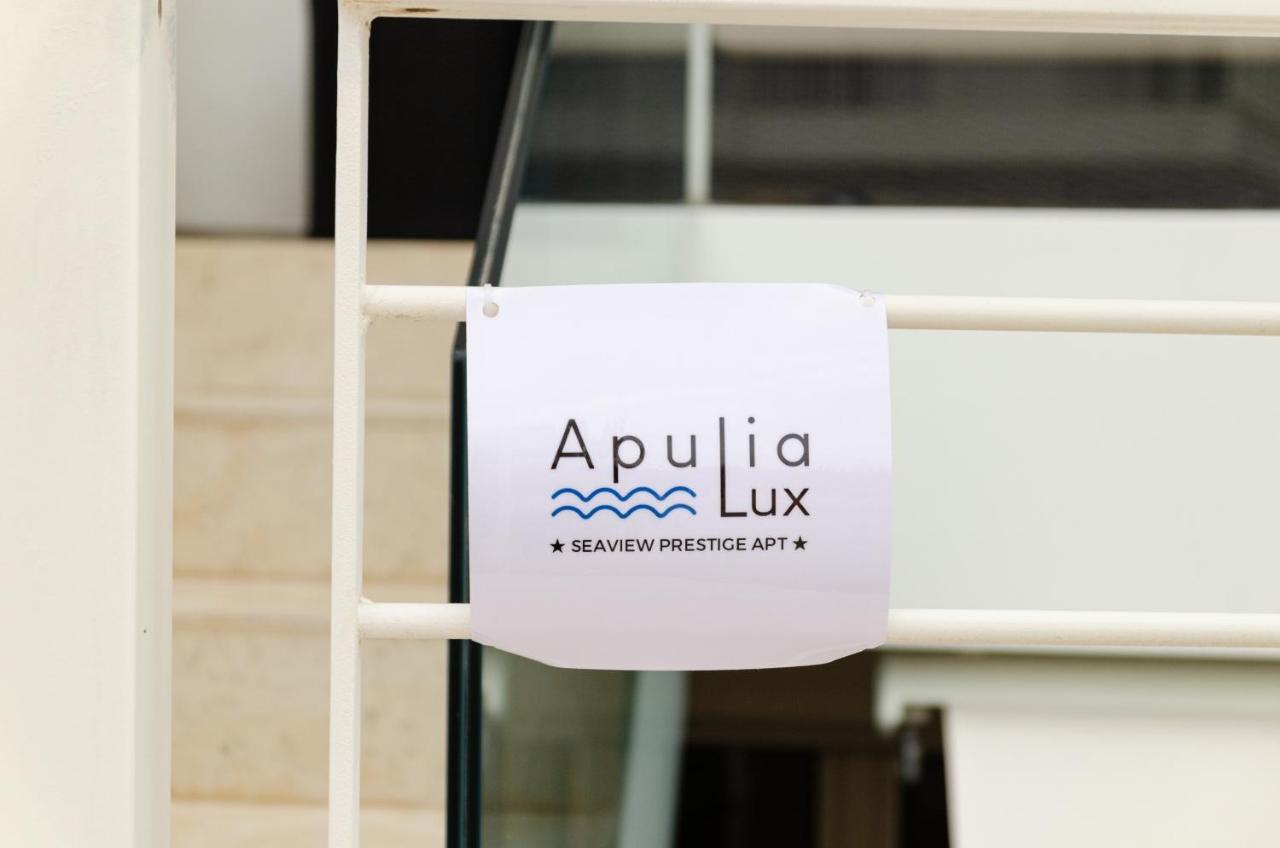 Apulialux Seaview Prestige Apt / Jacuzzi + Parking Daire Polignano a Mare Dış mekan fotoğraf